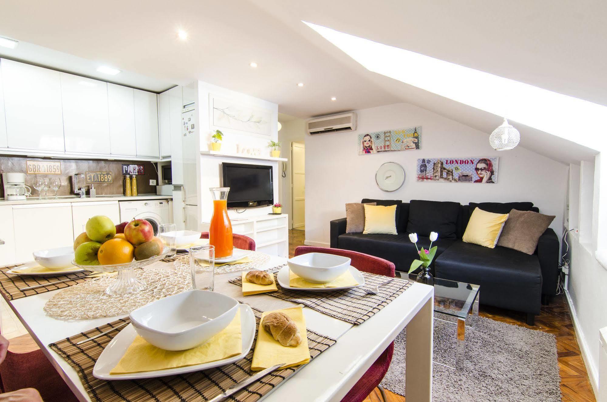 Gran Via Apartment Madrid Eksteriør bilde