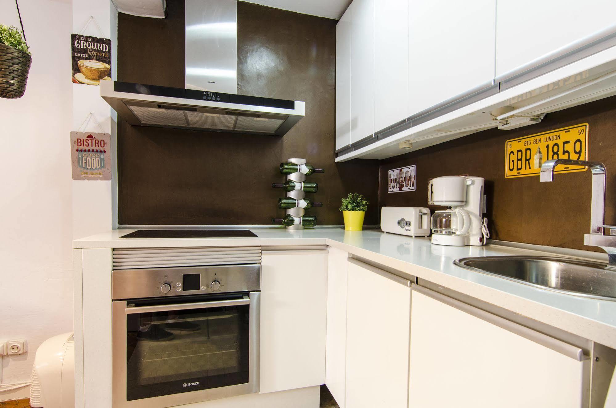 Gran Via Apartment Madrid Eksteriør bilde
